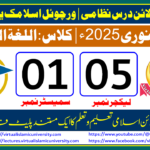 Lec: 05 | S: 01 | Al Lughat ul Arabia | Batch Jan 2025